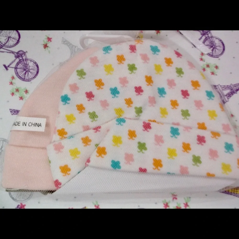 2 Pack Fisher Price Infant Hats Brand New